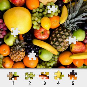 Rompecabezas de frutas foto 300x300 - Taj Mahal puzzle