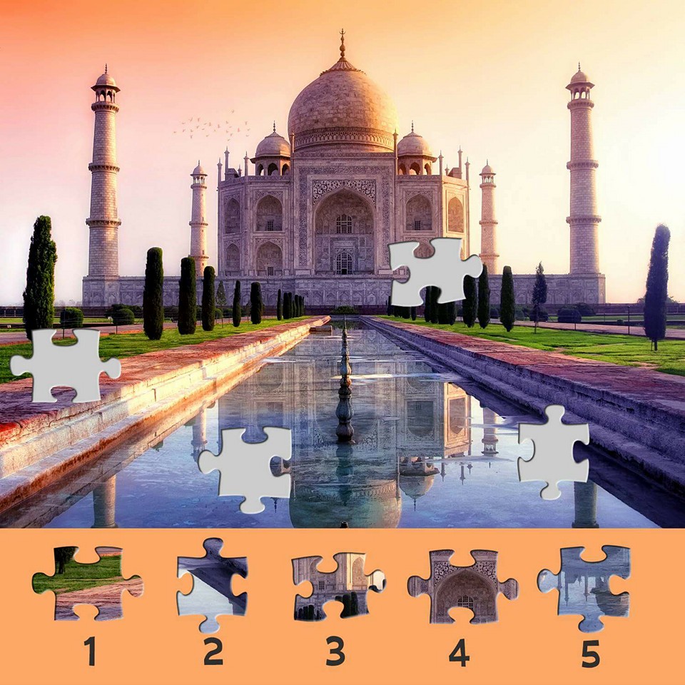 Taj Mahal puzzle - Taj Mahal puzzle