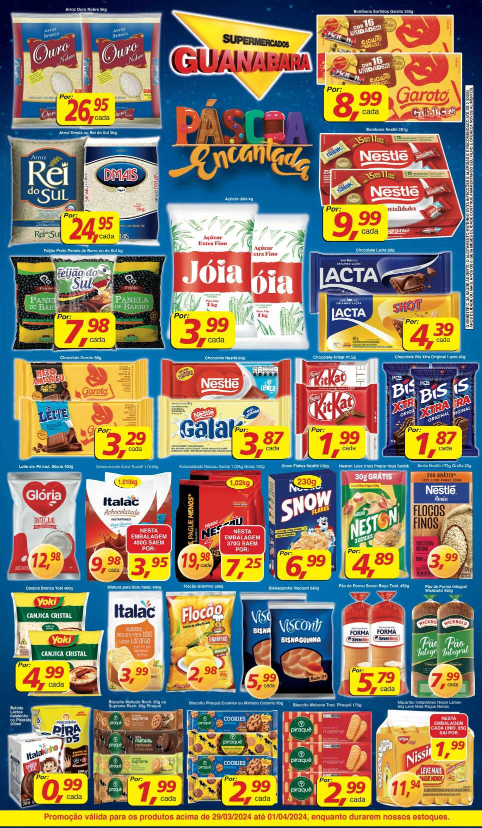 supermercados guanabara 30 03 2024 2 - Supermercados Guanabara valido até dia 1 de Abril de 2024